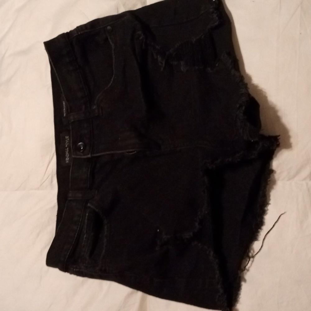 Black shorts